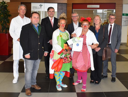 Klinik Clowns Preis Übergabe Deggendorf