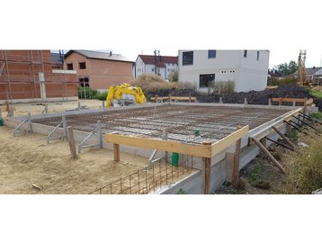 03 - Bodenplatte - schlüsselfertiges Massivhaus in Ergolding bei Landshut
