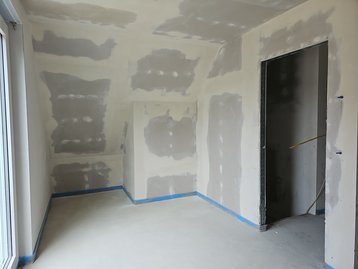 26 - Estrich trocken bei einem massiven Einfamilienhaus in München