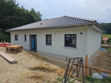 Außenputz_Bungalow Mengkofen