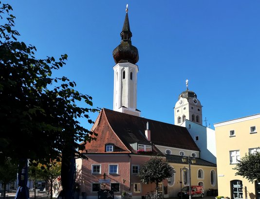 Die Frauenkirche der Kreisstadt Erding