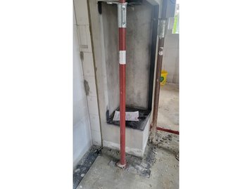 Kamin eines schlüsselfertigen Einfamilienhauses in Loiching bei Dingolfing