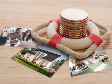 Geld sparen visualisiert