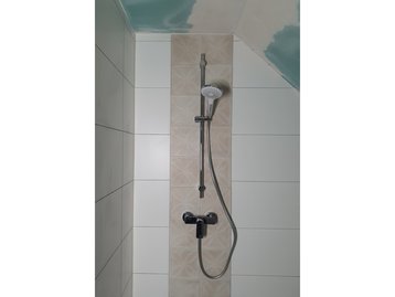 Duschamatur eines schlüsselfertigen Einfamilienhauses in Loiching bei Dingolfing