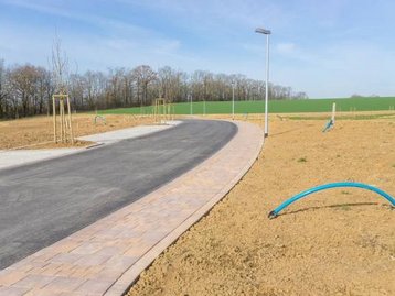 unbebautes Baugebiet