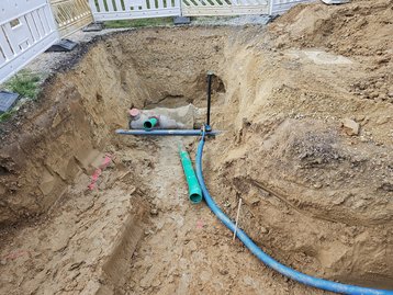 Hausanschlüsse_Bungalow Mengkofen