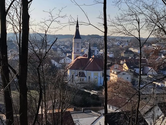 Ergoldsbach vom Kapellenweg