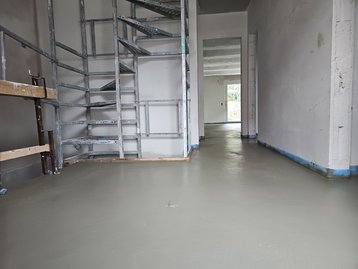 25 - Estrich feucht bei einem massiven Einfamilienhaus in München