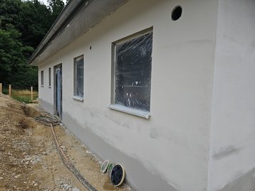 Außenputz_Bungalow Mengkofen